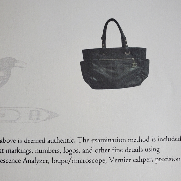 Chanel Large Tote Quilted Canvas Black Pouch - Picture 16 of 16